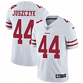 Nike Men & Women & Youth 49ers 44 Kyle Juszczyk White NFL Vapor Untouchable Limited Jersey,baseball caps,new era cap wholesale,wholesale hats